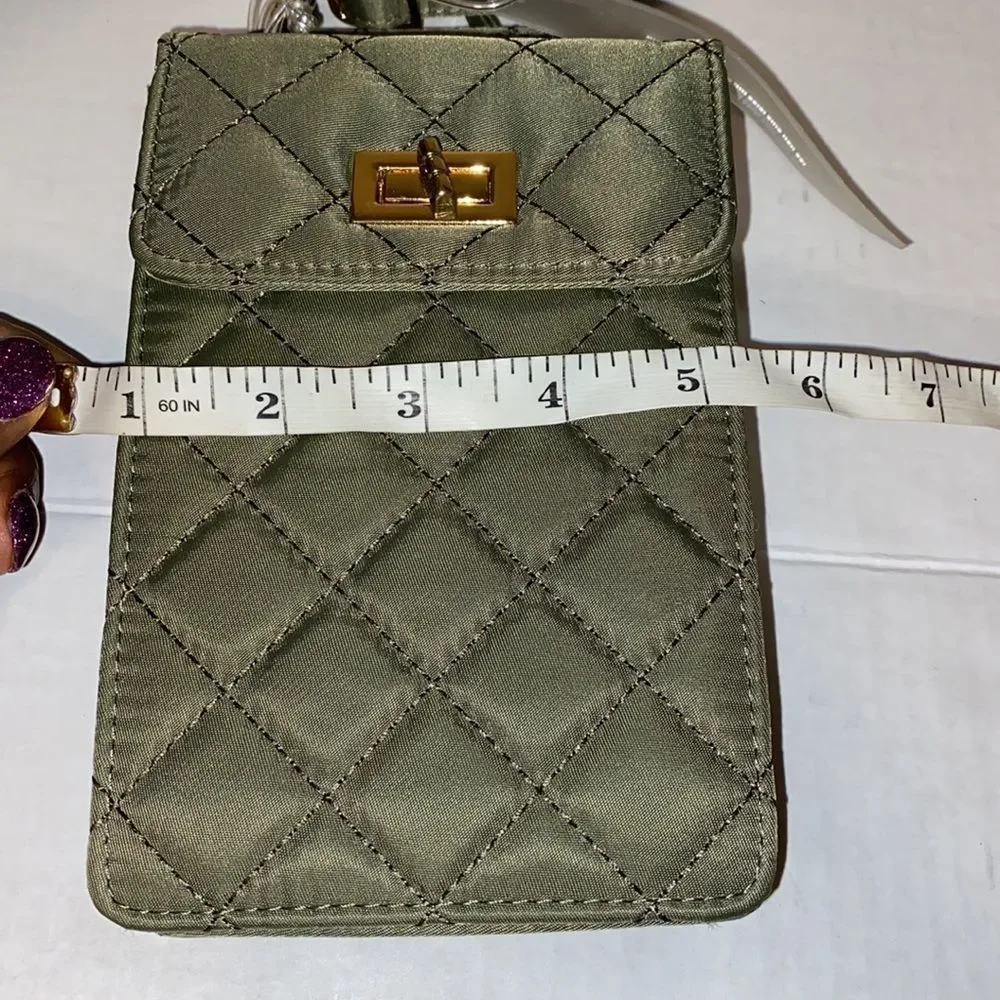 LIKE DREAMS OLIVE GREEN CROSSBODY NWT - Picture 8 of 8